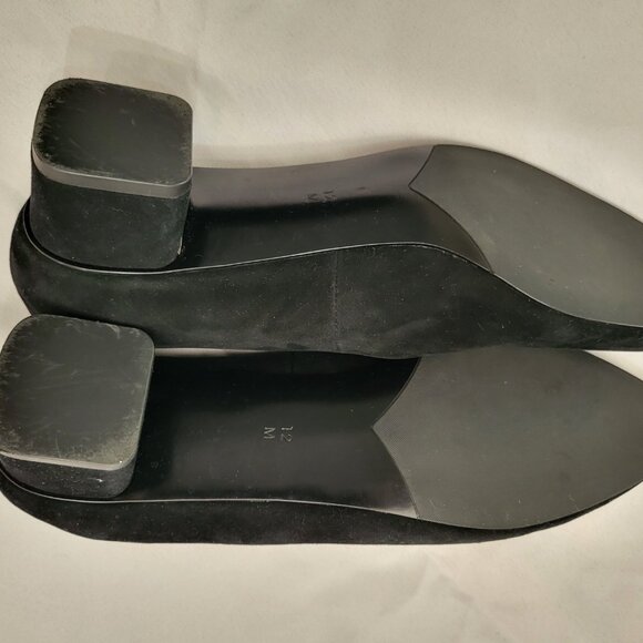 Vaneli Size 12 Black Suede Pumps - Picture 8 of 9